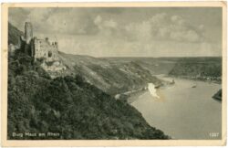 st. goarshausen, burg maus am rhein