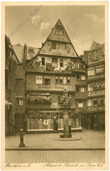 frankfurt am main, altdeutsche bierstube am rosen eck