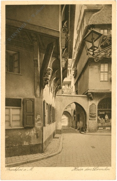 frankfurt am main, hinter dem lämmchen