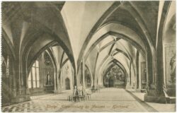 meissen, königl. albrechtsburg kirchsaal