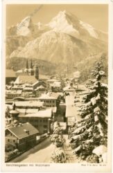 berchtesgaden, mit watzmann