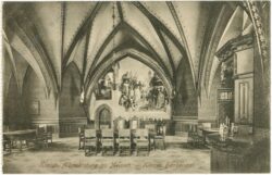 meissen, königl. albrechtsburg kleiner banketsaal