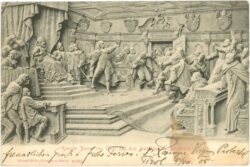 innsbruck, kanzler biener von tirol auf dem landtag