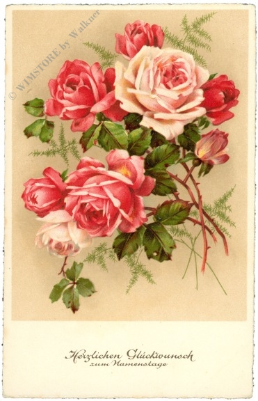 namenstag, rosen