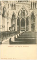 trondhjem, inneres der domkirche