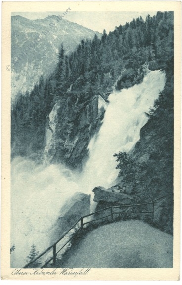 krimml, oberer wasserfall