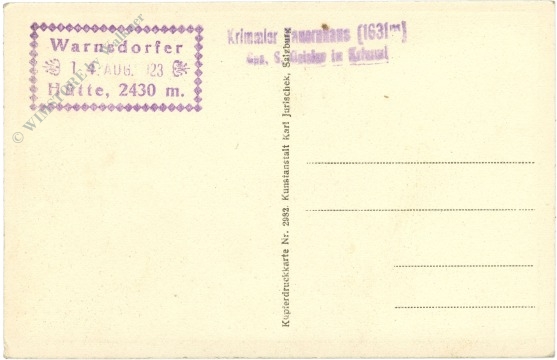 krimml, oberer wasserfall