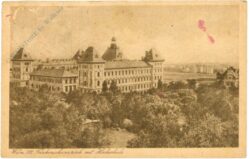 wien 18, türkenschanzpark mit hochschule