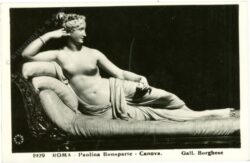 rom, paolina bonaparte, canova