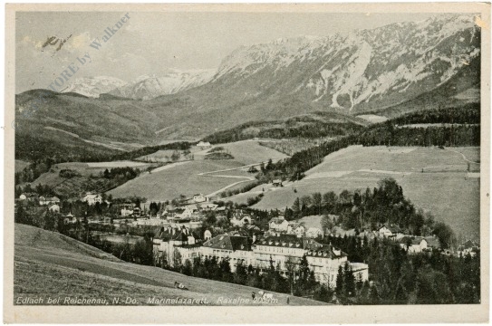 edlach, bei reichenau, marinelazarett, raxalpe edlach, bei reichenau, marinelazarett, raxalpe