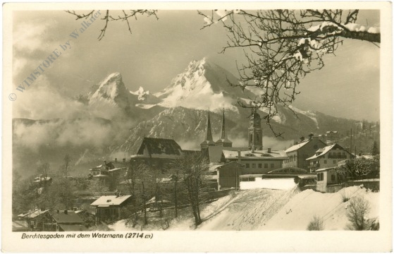 berchtesgaden, mit dem watzmann