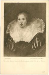 mierevelt: weibliches bildnis