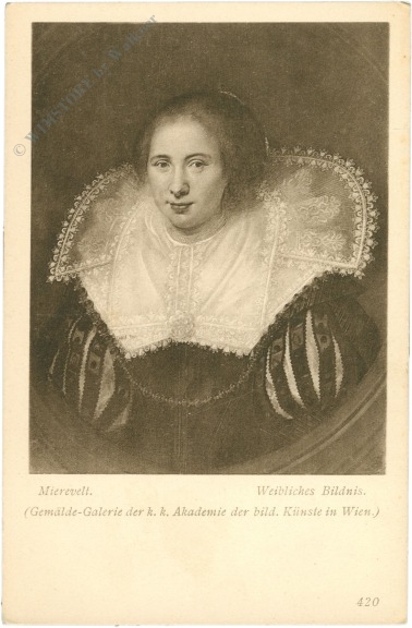mierevelt: weibliches bildnis
