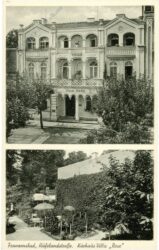 franzensbad, hüfelandstraße, kurhaus villa rose