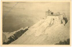 grainau, münchner haus auf der zugspitze