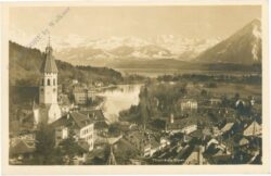 thun, und die alpen