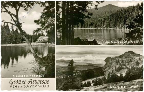 arbersee, multiansicht
