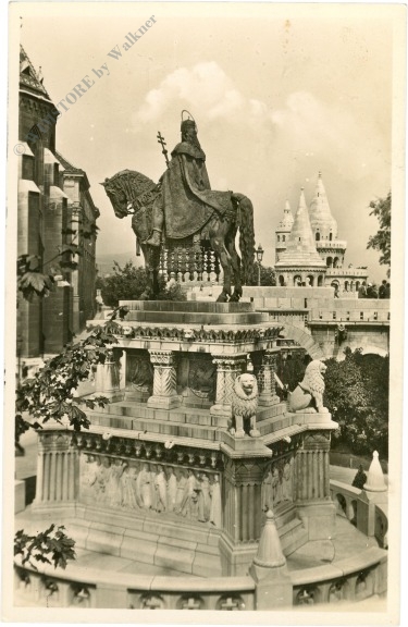 budapest, könig st. stefans monument