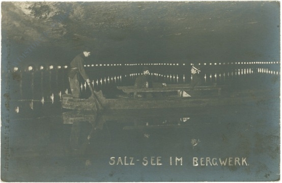 berchtesgaden, salz see im bergwerk