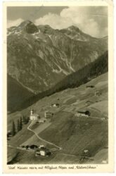 kaisers im lechtal, mit allgäuer alpen und edelweißhaus