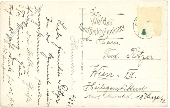 hannover, herrenhausen, blick a.d. allee