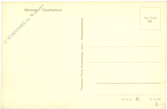 weimar, goethehaus