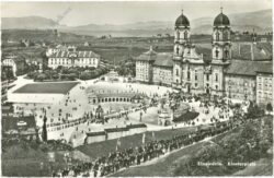 einsiedeln, klosterplatz