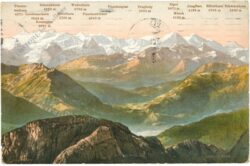 pilatus, die berner alpen