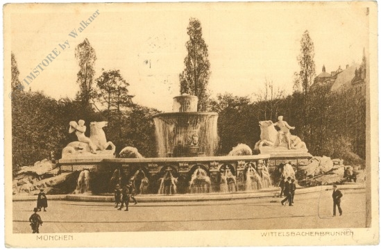 münchen, wittelsbacherbrunnen