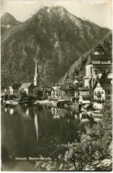 hallstatt, ortsansicht