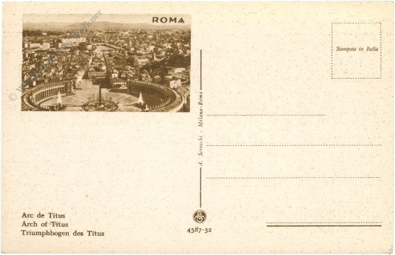 rom, arco di tito