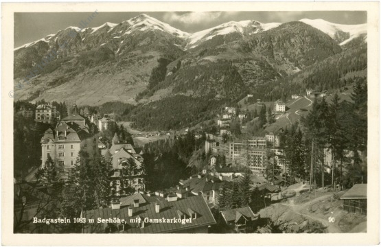 bad gastein, mit gamskarkogel