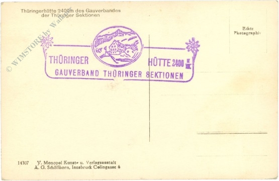 habachtal, thüringerhütte