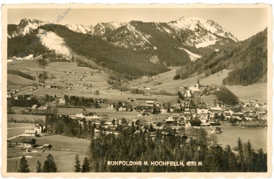 ruhpolding, mit hochfelln