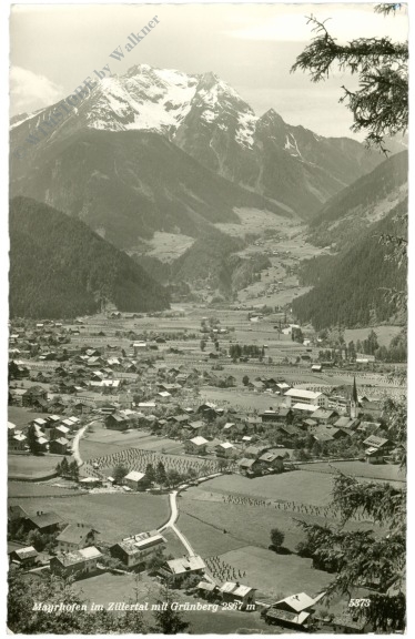 mayrhofen, mit grünberg