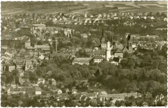 bad homburg, blick vom herzberg