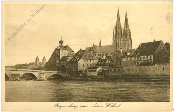 regensburg, vom oberen wöhrd regensburg, vom oberen wöhrd