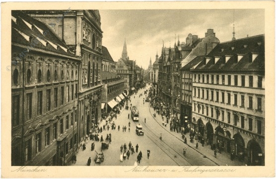 münchen, neuhauser und kaufingerstraße