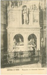 pavia, mausoleo di giovanni galeazzo