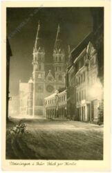 meiningen, blick zur kirche