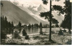 chamonix mont blanc, ansicht