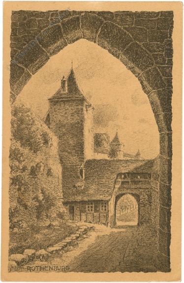 rothenburg ob tauber, kobolzellertor innen rothenburg ob tauber, kobolzellertor innen