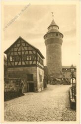nürnberg, vestnertorturm, tiefer brunnen