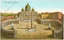 rom, piazza s. pietro rom, piazza s. pietro