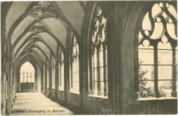 basel, kreuzgang im münster