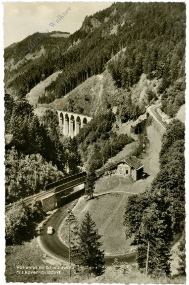 höllental im schwarzwald mit ravennaviadukt