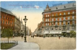 budapest, baross platz und rakoczistrasse