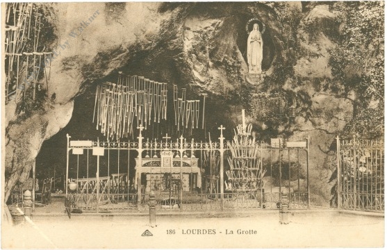 lourdes, die grotte