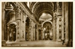 rom, s. pietro, interno