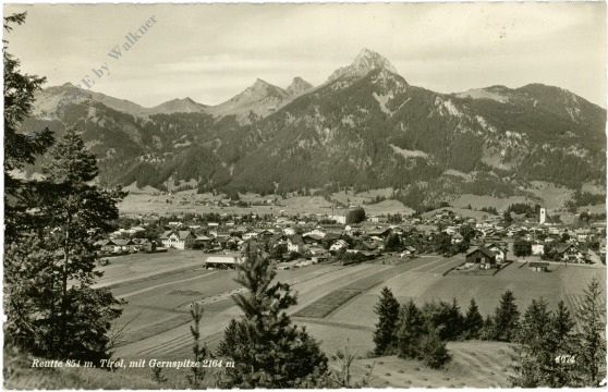 reutte, mit gernspitze